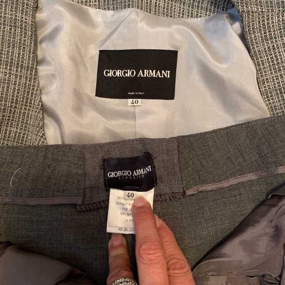 Giorgio Armani slacks-pants - Picture 3 of 4